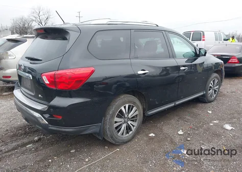 2017 Nissan Pathfinder Sl из США, поврежденный, VIN 5N1DR2MN6HC908189